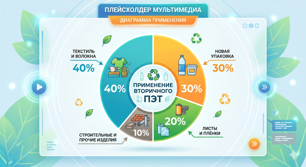 диаграмма применения вторичного ПЭТ.png