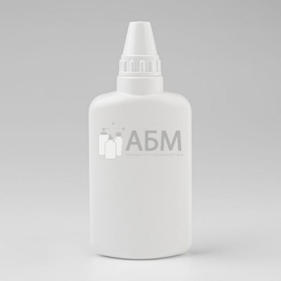 Флакон 100 мл плоский ФЛС-100-1
